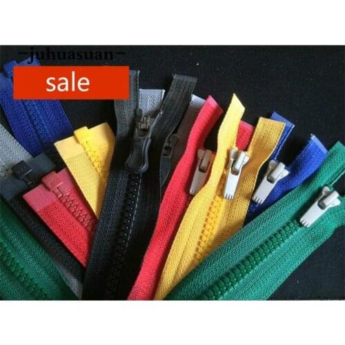 10pcs/lot YKK RESIN ZIPPER Brand Single Open 41 to 55cm Kids Clothing Sportswear Coat Jacket SEWING ACCESSORY DIY Apparel Fabric