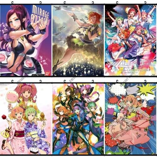 Anime Canvas Painting MACROSS DELT Hayate Immelmann Wall Art Prints Posters Room Decor Pictures for Bedroom Home Decoration