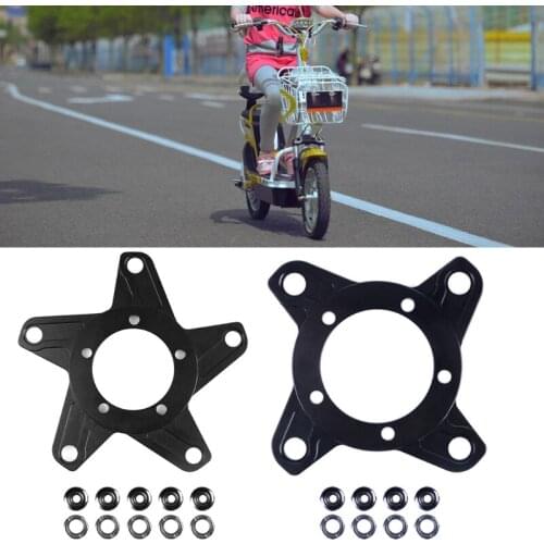 Bafang Ebike Electric BBS01 BBS02 Bicycle Mid Motor Spider Chain Ring Adapter 104BCD 130BCD for MTB Electric Bicycle My07 21