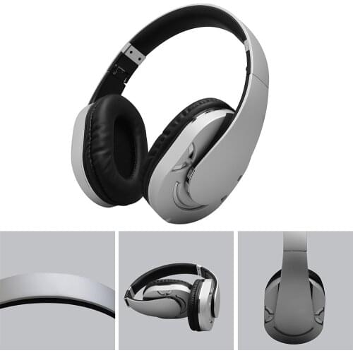 BT878 Wireless Headphones Bluetooth Headset Foldable Headphone Adjustable Earphones With Microphone For PC Phone Support TF Card