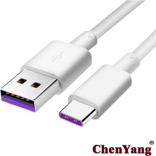 CYSM Type-C USB-C to USB 2.0 Data Cable Fast Charge 5V 5A for Tablet & Phone & Huawei Mate 9 & P10