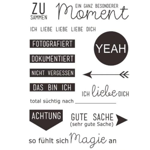 YEAH M Transparent Clear Silicone Lettle Stamp Seal DIY Scrapbooking photo Album Decorative Clear Stamp