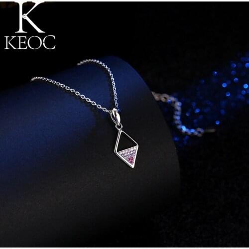 Keoc Korean Fashion Exquisite Diamond Small Pendant Women Necklace Accessories For Women Birthday Gift Lightning Offers