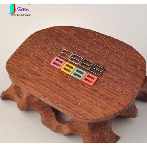 Doll Clothes Doll Bags Baby Shoes Buttons DIY Handmade Accessories 5.7*6.4mm Inner Diameter 4mm Mini Buckle Belt Button A0042F