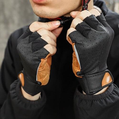 Men Sport Cycling Gloves Half-finger Motorcycle Bicycle Fingerless Riding Gloves Gloves driving gloves guantes de trabajo