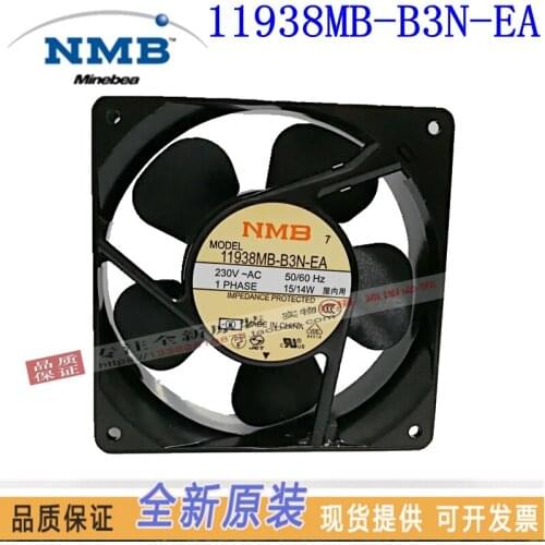 NEW NMB-MAT NMB 11938MB-B3N-EA-00 12038 230V ATX cooling fan