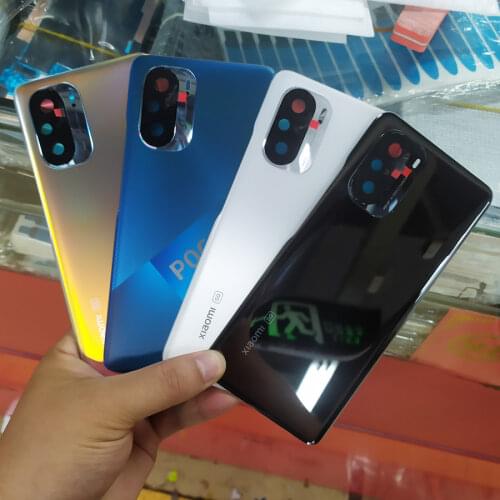 Original Battery Cover Door Back Housing Rear Case With Sticker For Xiaomi Mi 11x / 11X pro / 11i / Poco F3