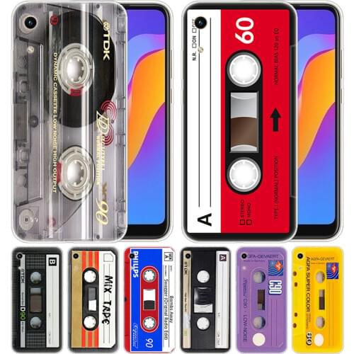 Luxury Soft Silicone Case Classical Old Cassette for Huawei Honor 9X 8A 7A 20 Pro 7X 8X 7S 8S 8 9 10 Lite View 20 20i 10i Play