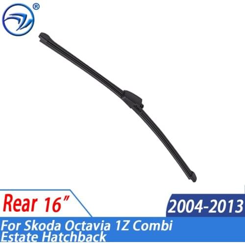 Wiper 16" Rear Wiper Blade For Skoda Octavia 1Z Combi Estate Hatchback 2004 - 2013 2005 2006 Windshield Windscreen Rear Window