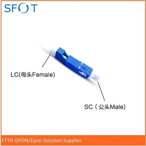 SC-LC Singlemode simplex Fiber optic adapter