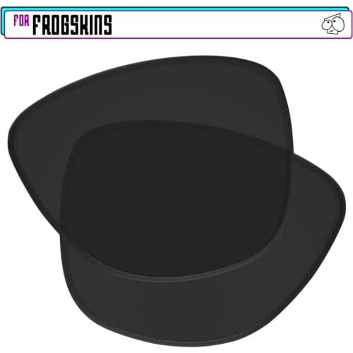 EZReplace Polarized Replacement Lenses for - Oakley Frogskins Sunglasses - Black