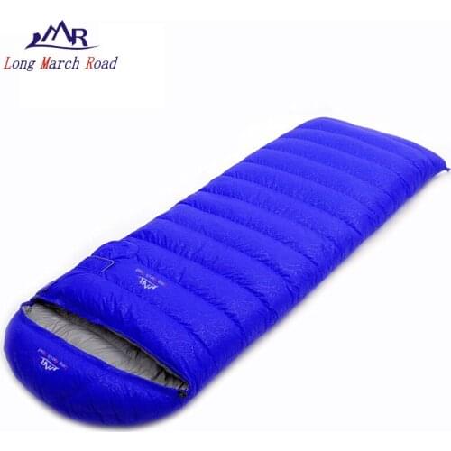 LMR sleeping bag duck down outdoor camping hiking adult ultralight warm comfortable waterproof down sleeping bags envelope bag