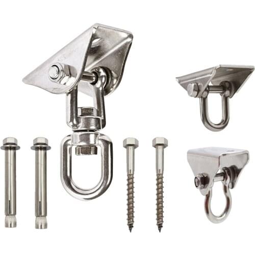 Heavy Punching Bag Hanger Wood Beam Boxing Sandbag Hanger Hook Rotating Load-bearing Hook For Porch/sling Patio/pod Swing