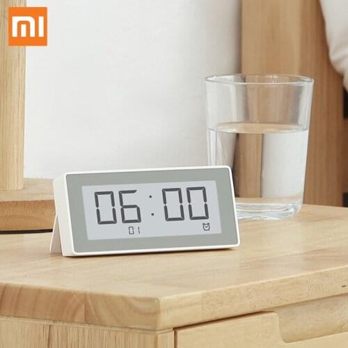 Xiaomi Mijia MMC BT4.0 Smart Electric Digital Clock Thermometer Hygrometer Temperature Measuring Tools Works With MI Home App