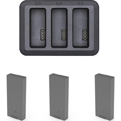 Tello Battery Charging Hub designed for use with Tello Flight Batteries accommodate up to 3 Tello Batteries at the same time