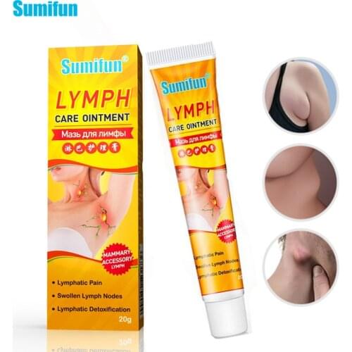 Sumifun 1Pcs Lymphatic Detox Cream Drainage Oinment Relief Anti-Swelling Neck Patch Breast Lymph Node Plaster Skin Health Care