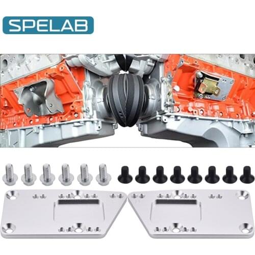 2PCS LS Engine Bracket Adapter Swap Plates Bracket For 2019 Chevrolet 2.5L 2457CC 153Cu. In. L4 GAS DOHC Naturally Aspirated
