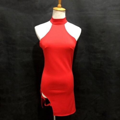 2021 nightclub DJ DS stage costumes female pole dancing performance dress hip hop jazz dance clothing rave outfits DQL4769