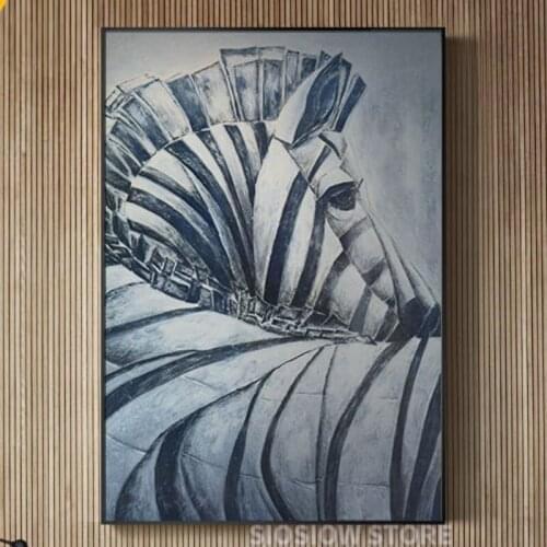 5d Diy Diamond Painting Black And White Zebra Full Square Drill Daimond Embroidery Cross Stitch Animals Modern Nordic Decor Home