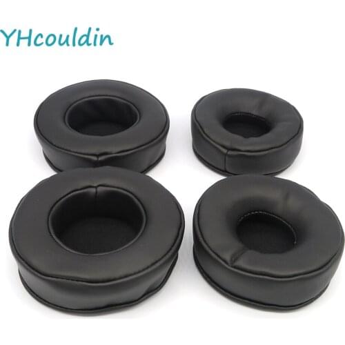 YHcouldin Ear Pads For Audio Technica ATH A900X ATH-A900X Headset Leather Ear Cushions Replacement Earpads