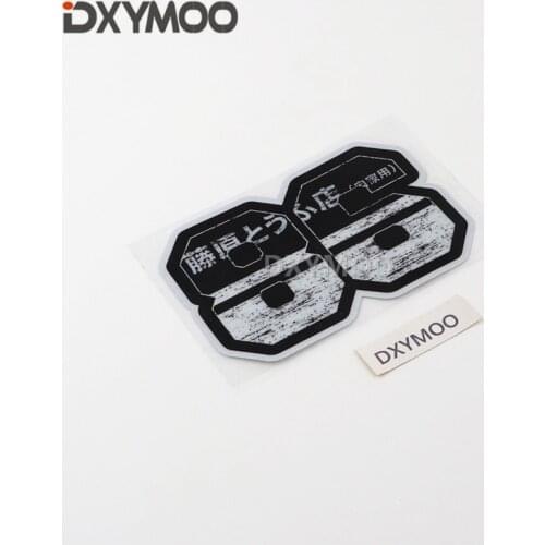 Car Styling Vinyl Decal Japanese Drift Motorcycle Sticker Bumper for Golf AE86 12x8cm