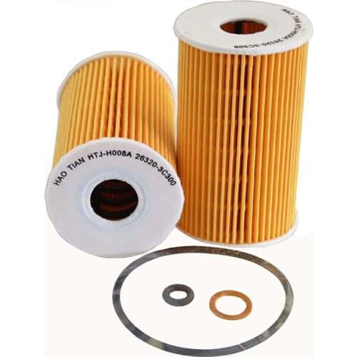 Car Oil Filter For HYUNDAI Sonata V (NF) Grandeur (TG) iX55 iX20 Genesis Coupe 2005-2011 26320-3C300