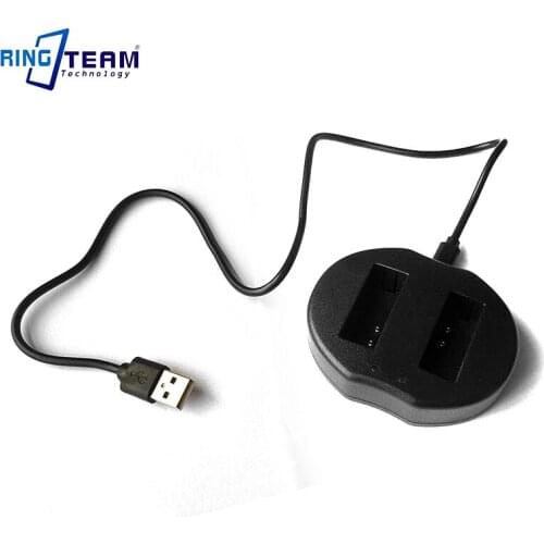 Free Shipping Quick Dual USB Charger for LP-E12 LPE12 Battery Fits for Canon Cameras EOS M EOS-M M2 M10 Rebel SL1