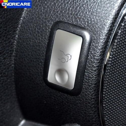Car Styling Trunk Switch Buttons Decorative Sticker Trim For Mercedes Benz W204 C Class 2007-2014 Interior Automotive Modified