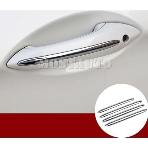 For BMW 5 Series GT F07 Exterior Door Handle Cover Trim 2010-2017 4pcs Car Accessories Interior Car Decor Car Trim