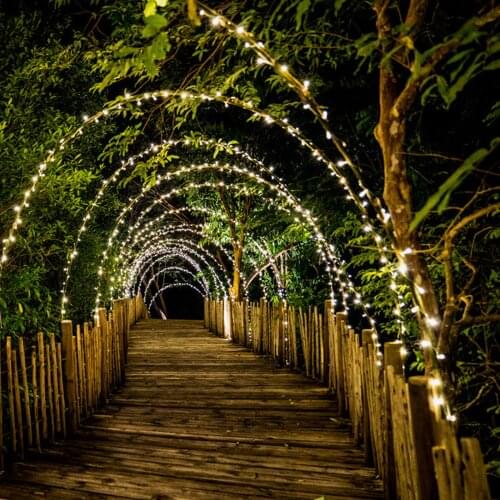 String Lights, 8 Modes Waterproof Plug In LED Fairy Lights for Home Party Wedding 2021 New Festive & Party Supplies Decoration