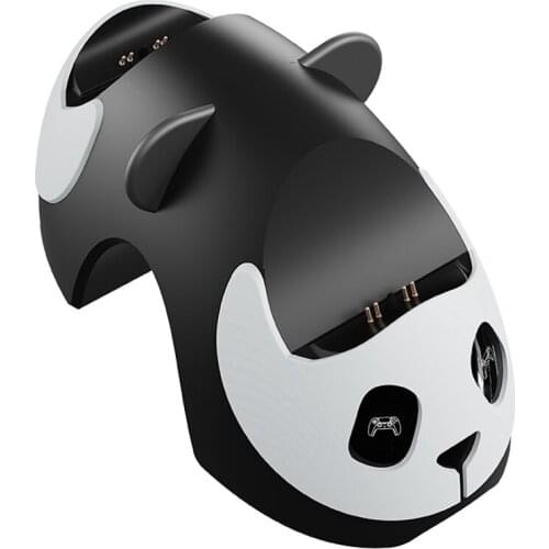 Ipega Fast Charging Base for PS5 Gamepad, Wireless Controller Contact Type Charging Station, Support Two Handles