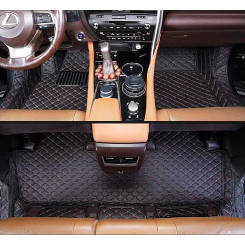 Best quality! Full set car floor mats for Lexus RX 300 350 450h 2021-2016 waterproof non-slip carpets for RX 2019,Free shipping