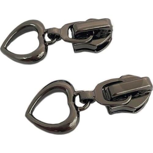 Multi-purpose 5# Nylon Zipper Sliders With Lock Slider Luggage Zipper Pull, DIY Clothing Zipper Slider Tailor Sewing Zipper Head