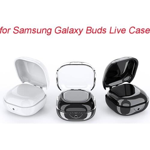Soft Silicone Earphone Case for Samsung Galaxy Buds Live Anti-fall Protector Headphone Cover for Samsung Galaxy Buds Live Coque