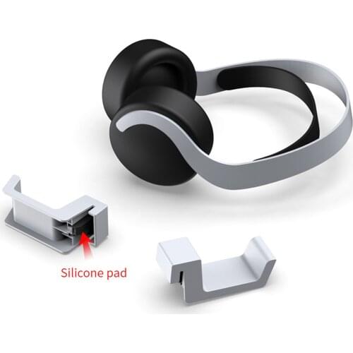 New Headphone Wall Mount Holder Bracket Hanger Storage Stand for PS5 Host Headset Support Hook Console Gamepad Game Accessories