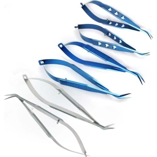 Ophthalmic Castroviejo Corneal Scissors Left/Right Eye Instrument