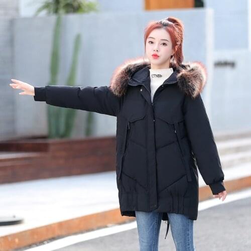 ISENMAL Autumn Gloosy Parka Coat Fashion Pocket Winter Jackets For Women 2021 New Solid Casual Hooded Parka Coat With Fur Collar