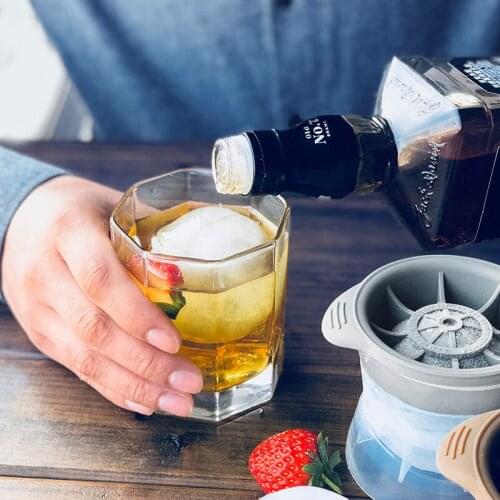 Silicone Spherical Ice Cube Mold DIY Bar Kitchen Home 6CM Big Ice Ball Round Making Tool Cocktail Whiskey Drink Ice Cream Mold