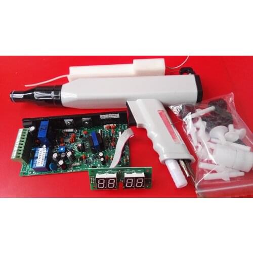 Whole set manual powder coating system electrostatic powder coating spray gun for KCI 108 powder coating machine