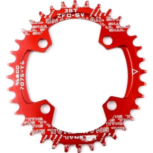 32T/34T/36T/38T 104BCD Bicycle Chainwheel MTB Bike Oval Narrow Wide Chainring Cycling Bicycle Parts