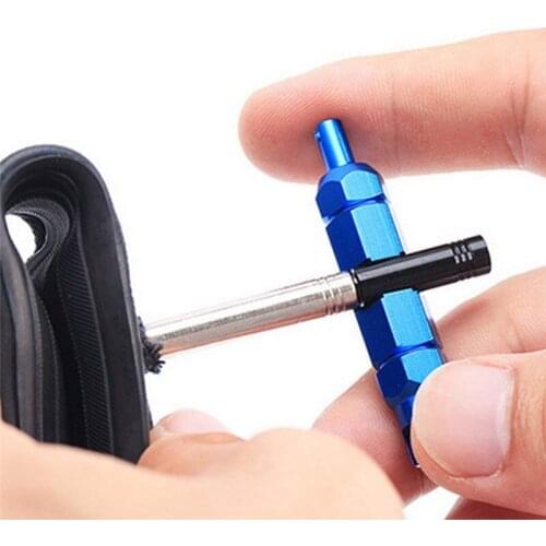 Bicycle Valve Removal Tools Aluminum Cap Bike Repair Tire Core Accessories Alloy