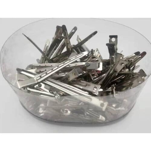 10Pcs/Set Hair Clips Barrettes Headwear Stainless Hairdressing Clips Clamp Salon Hairpins Hair Accessories DIY Hair Styling Tool