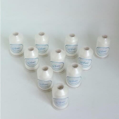 40S/2 TEX27 1000m x 10pcs per Set Wash Away Vanish Extra Dissolved Cold water soluble thread for Sewing Quilting,Basting