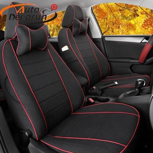 AutoDecorun Custom Fit Flax Car Seat Cover for Suzuki kizashi 2010 Seat Covers Sets Cars Cushion Supports Interior Accessories
