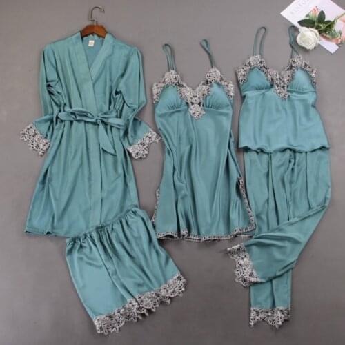 Women Rayon Satin Bridesmaid Kimono Bathrobe Dress Sexy Sleep Set Nightwear Sleepwear Casual Wedding Robe Intimate Lingerie