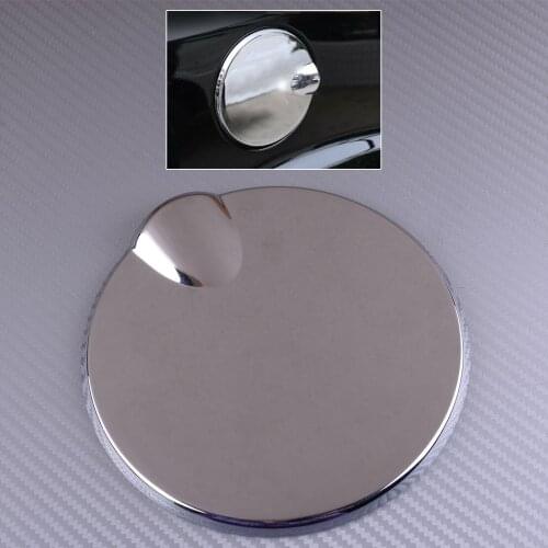 DWCX ABS Car Fuel Tank Cover Gas Cap Box Silver Fit for Dodge Journey JUCV 2009 2010 2011 2012 2013 2014 2015 2016 2017 2018