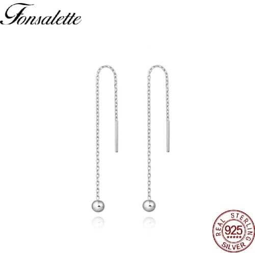Fonsalette Women's Silver Earrings
