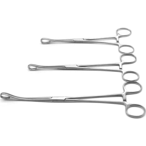 Sponge pliers medical pliers oval pliers gynecological medical large sponge clamp cupping clamp cotton pliers