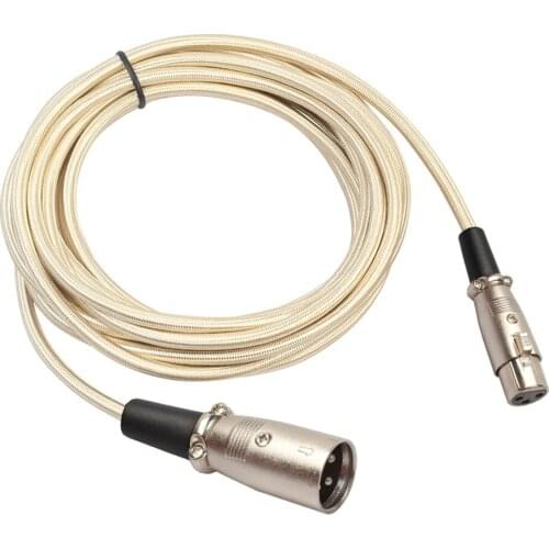 XLR Microphone Guitar Cable Male To Female For Cannon Karaoke Microphone Sound Cable XLR Extension Cable Audio Mixer Amplifier
