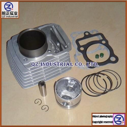 High precision, high performance, high quality wholesale motorcycle engine parts 62mm 150cc CG150 cylinder kit